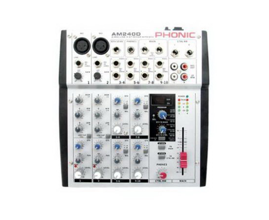 Компактный микшерный пульт Phonic AM 240D - 3160 за 0 грн. | 4Club